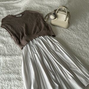 Brownie Knit Vest Top